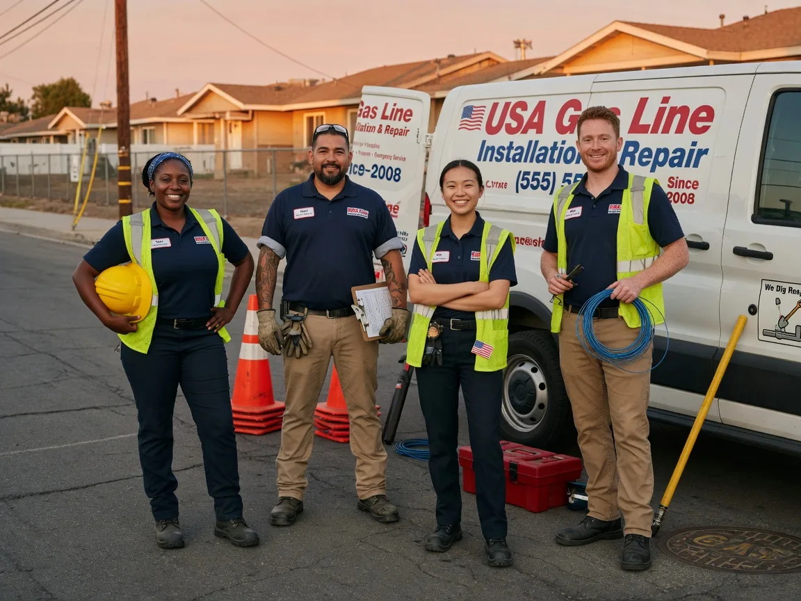Gas Line Installation company in Winchester, IN